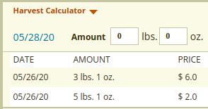 Left side of Calculator