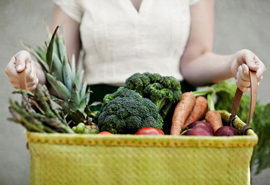 basket of vegetables